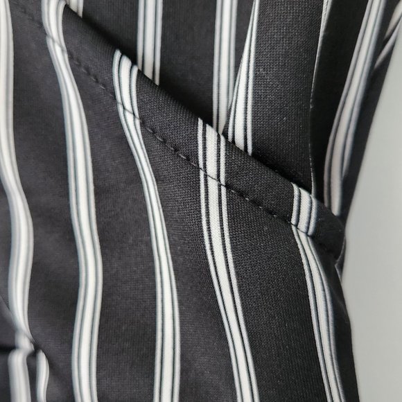 Black and White Striped Dress - Rebel Sugar - Picture 8 of 8